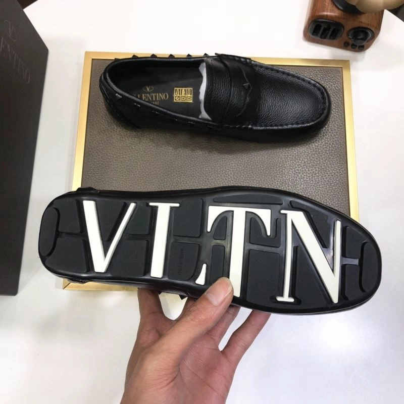 Durable Vxlxntino Leather Shoes 233457