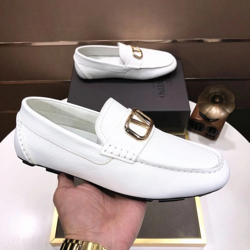 Durable Vxlxntino Leather Shoes 233456