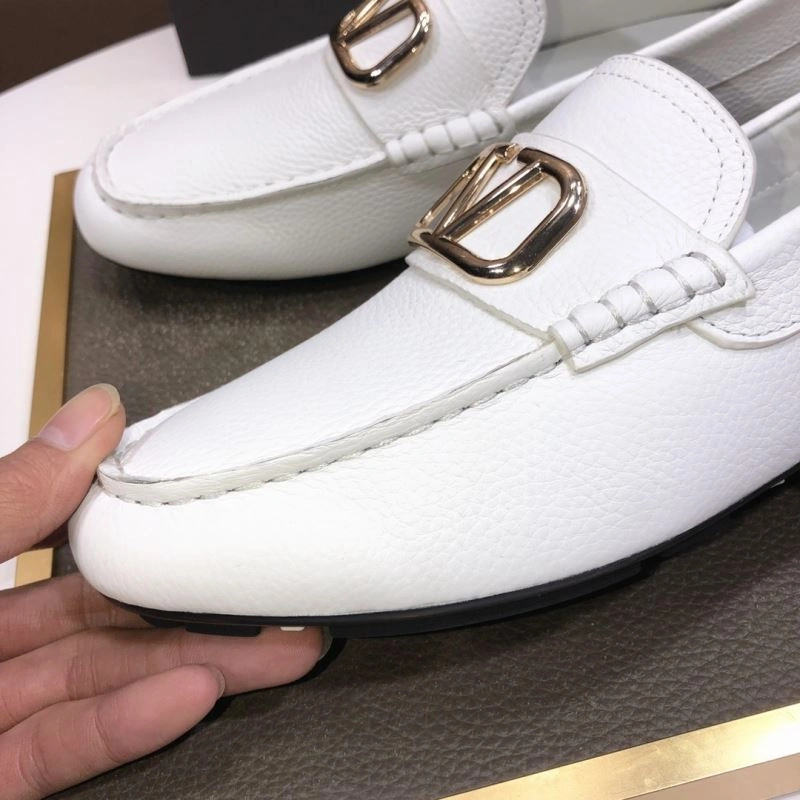 Durable Vxlxntino Leather Shoes 233456