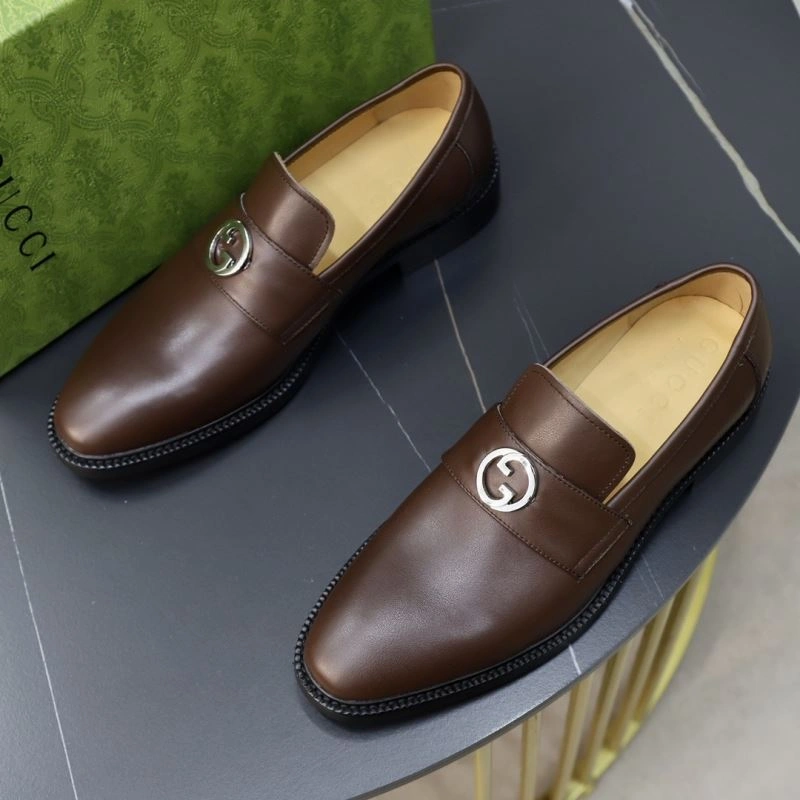 EyeCatching Gxccx Leather Shoes 167237