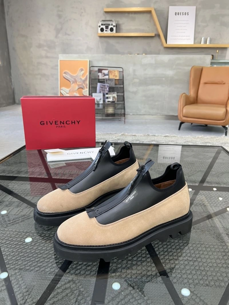 Durable Gxvxnchy Leather Shoes 155011