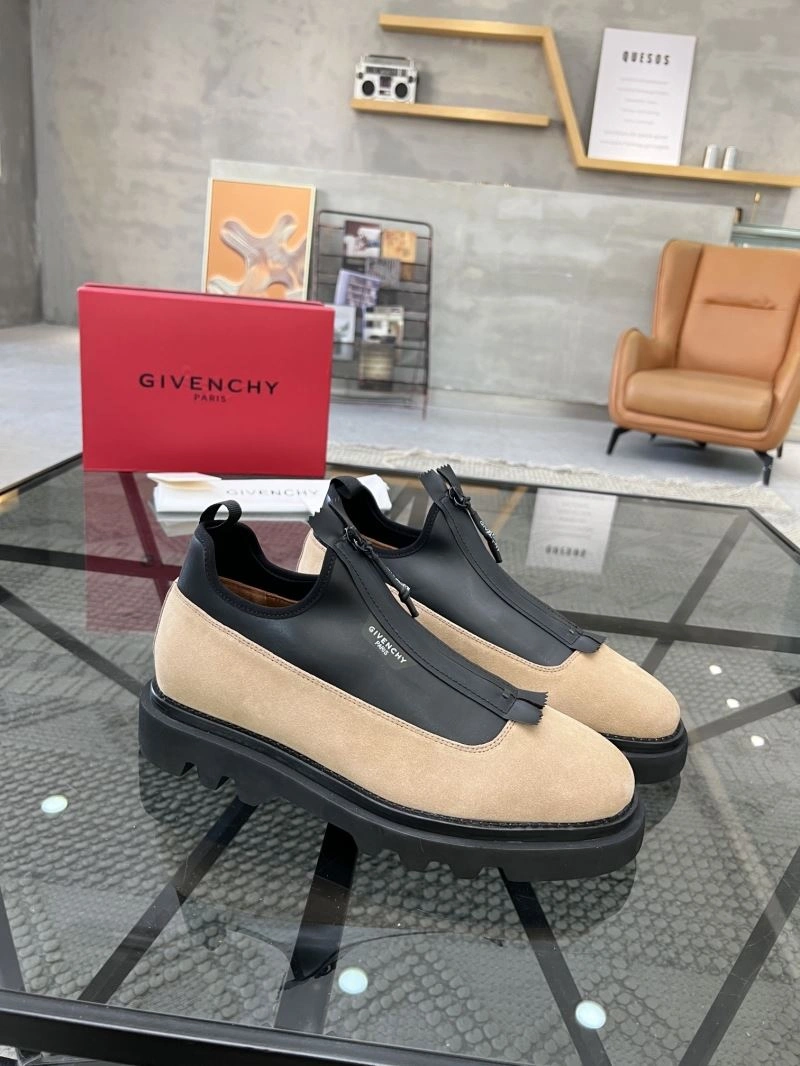 Durable Gxvxnchy Leather Shoes 155011