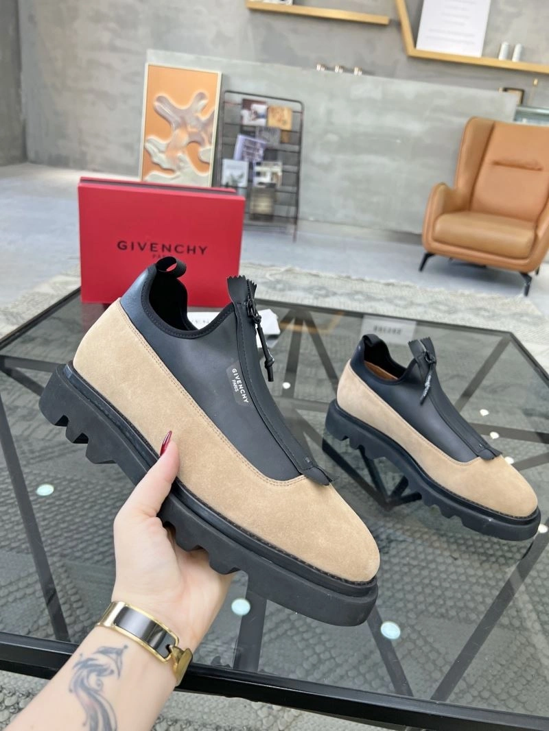 Durable Gxvxnchy Leather Shoes 155011