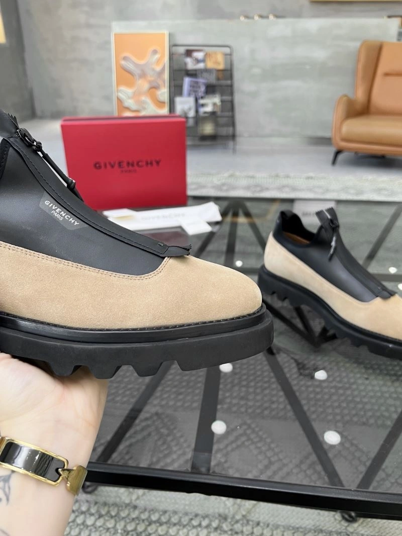 Durable Gxvxnchy Leather Shoes 155011