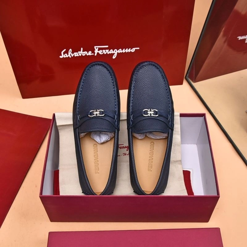 EasyMatch Fxrrxgamo Leather Shoes 151716