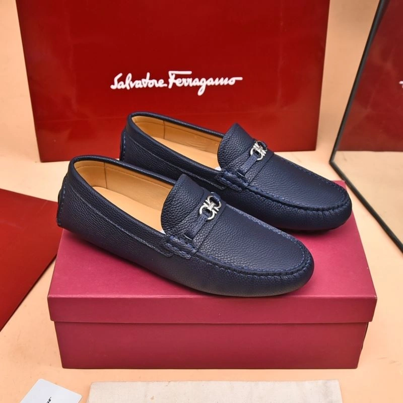 EasyMatch Fxrrxgamo Leather Shoes 151716