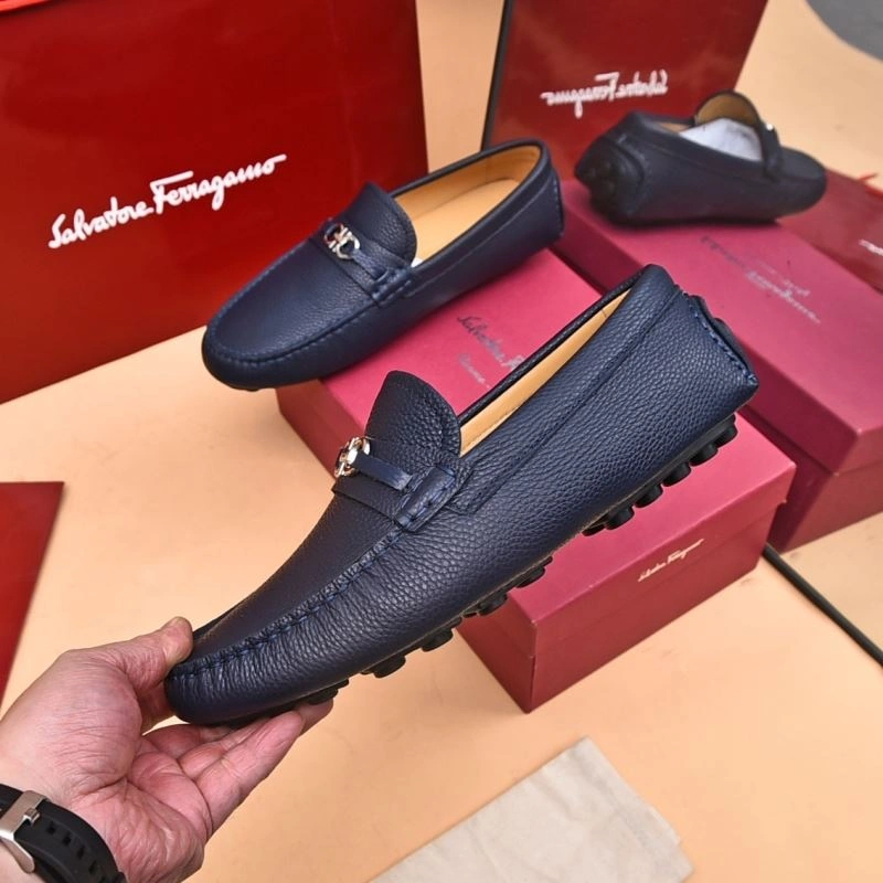 EasyMatch Fxrrxgamo Leather Shoes 151716