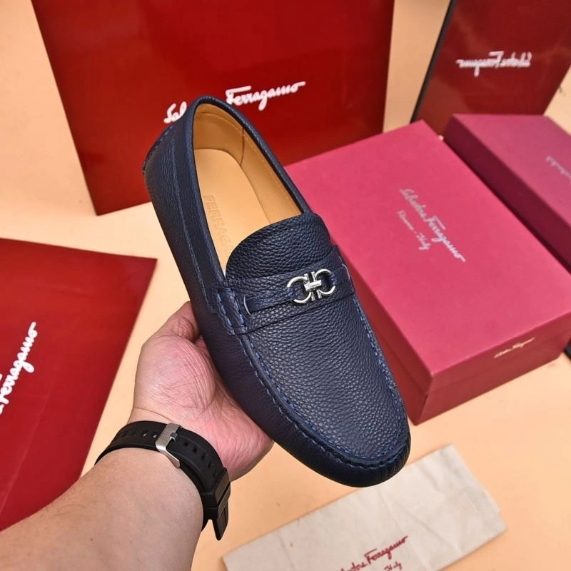 EasyMatch Fxrrxgamo Leather Shoes 151716