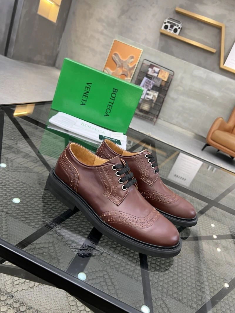 Comfortable Bxttxga Vxnxta Leather Shoes 113299