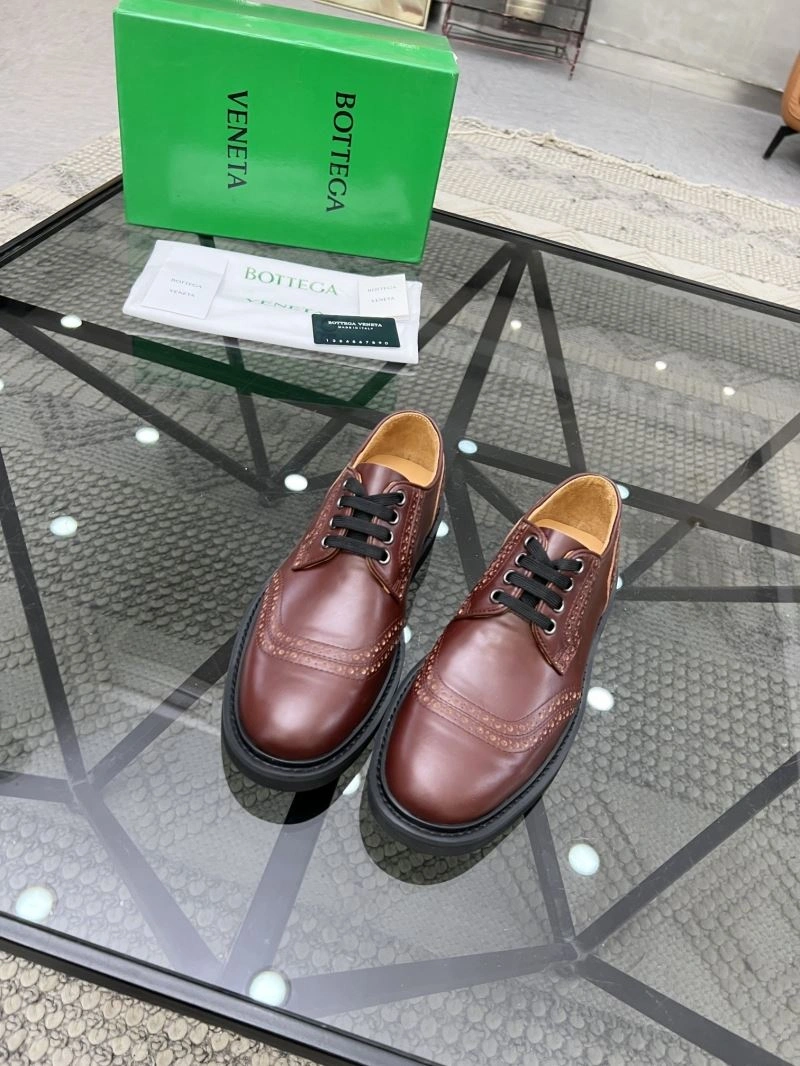 Comfortable Bxttxga Vxnxta Leather Shoes 113299