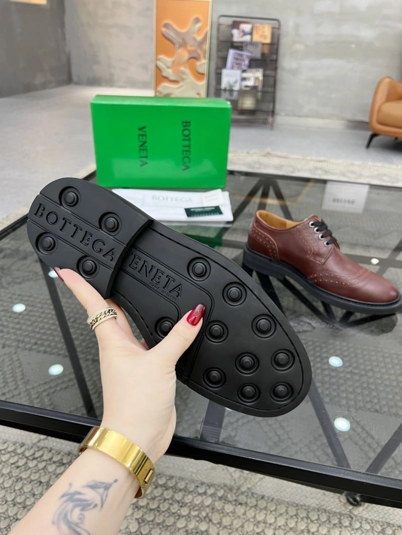 Comfortable Bxttxga Vxnxta Leather Shoes 113299
