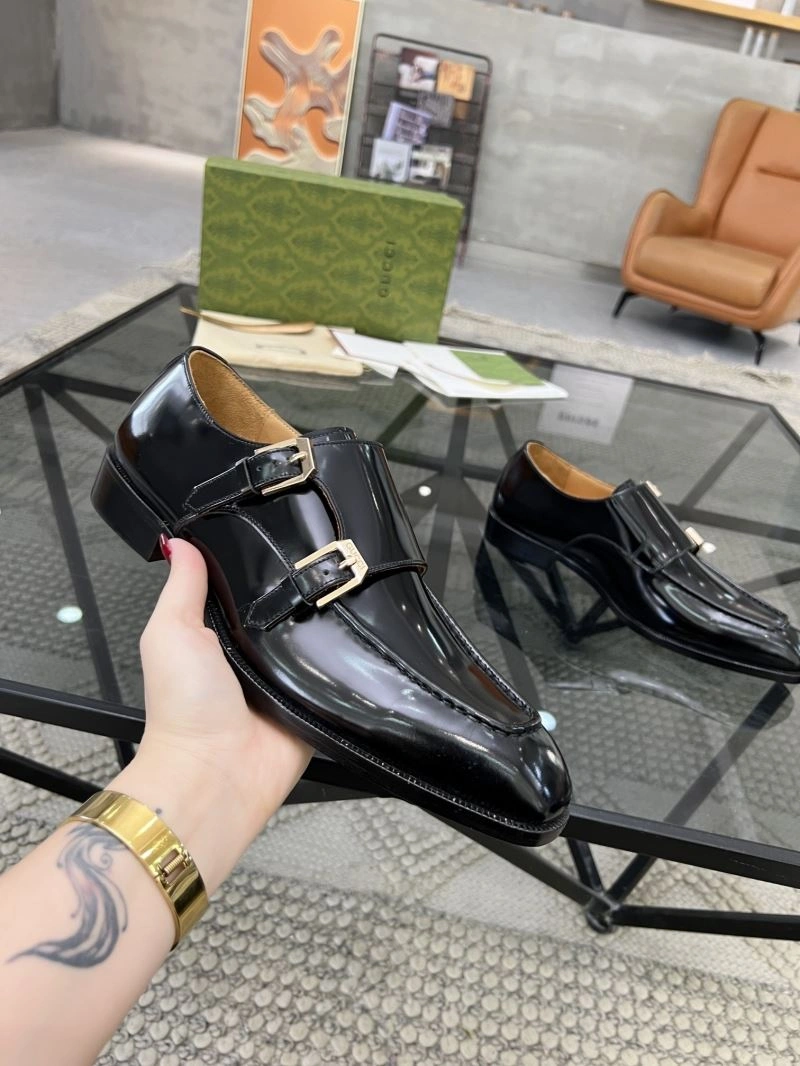 Versatile Gxccx Leather Shoes 167264