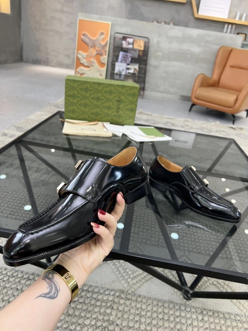 Versatile Gxccx Leather Shoes 167264