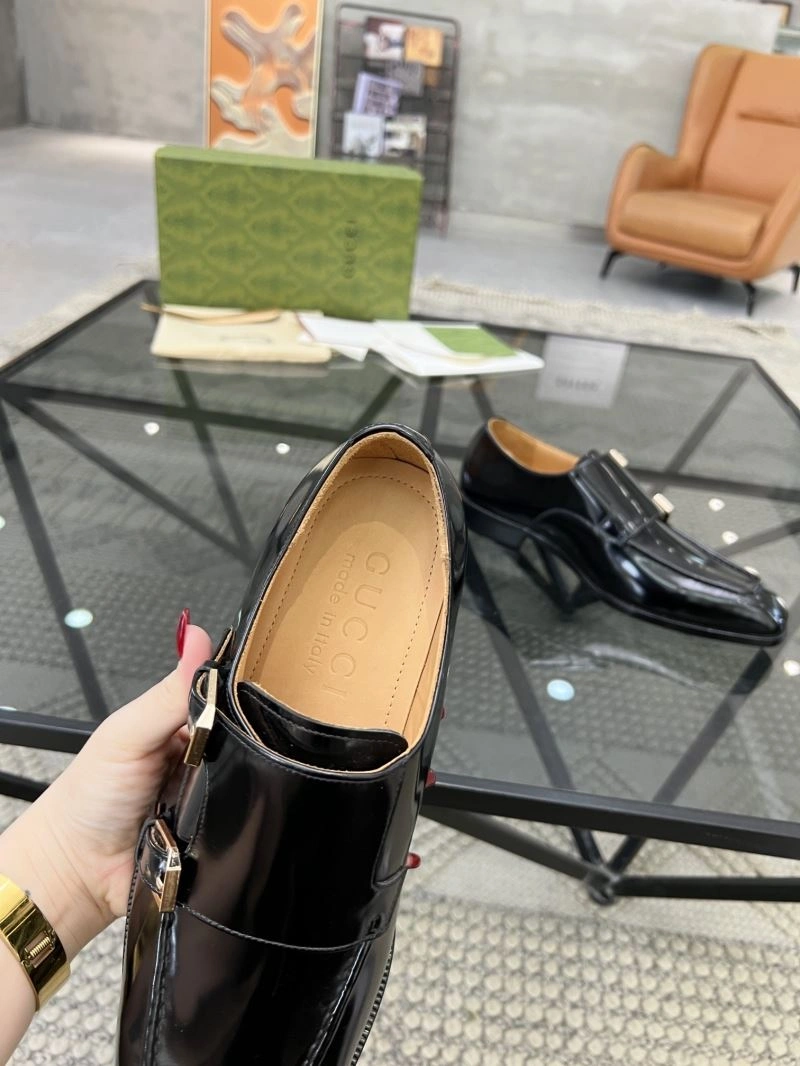 Versatile Gxccx Leather Shoes 167264