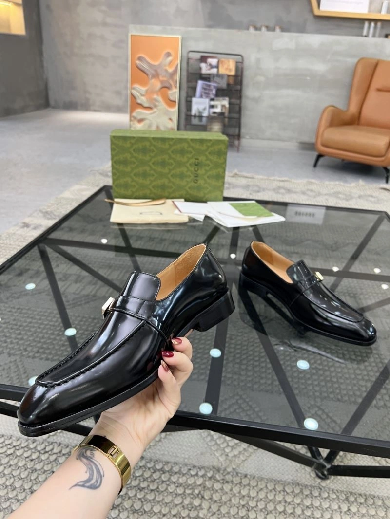 Fashionable Gxccx Leather Shoes 167267