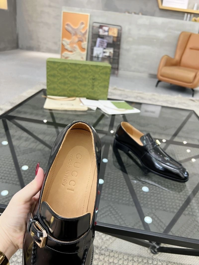 Fashionable Gxccx Leather Shoes 167267