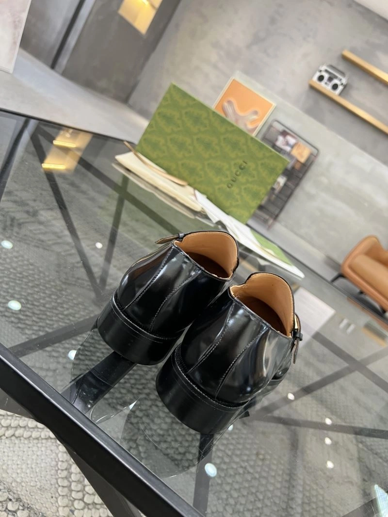 Fashionable Gxccx Leather Shoes 167267