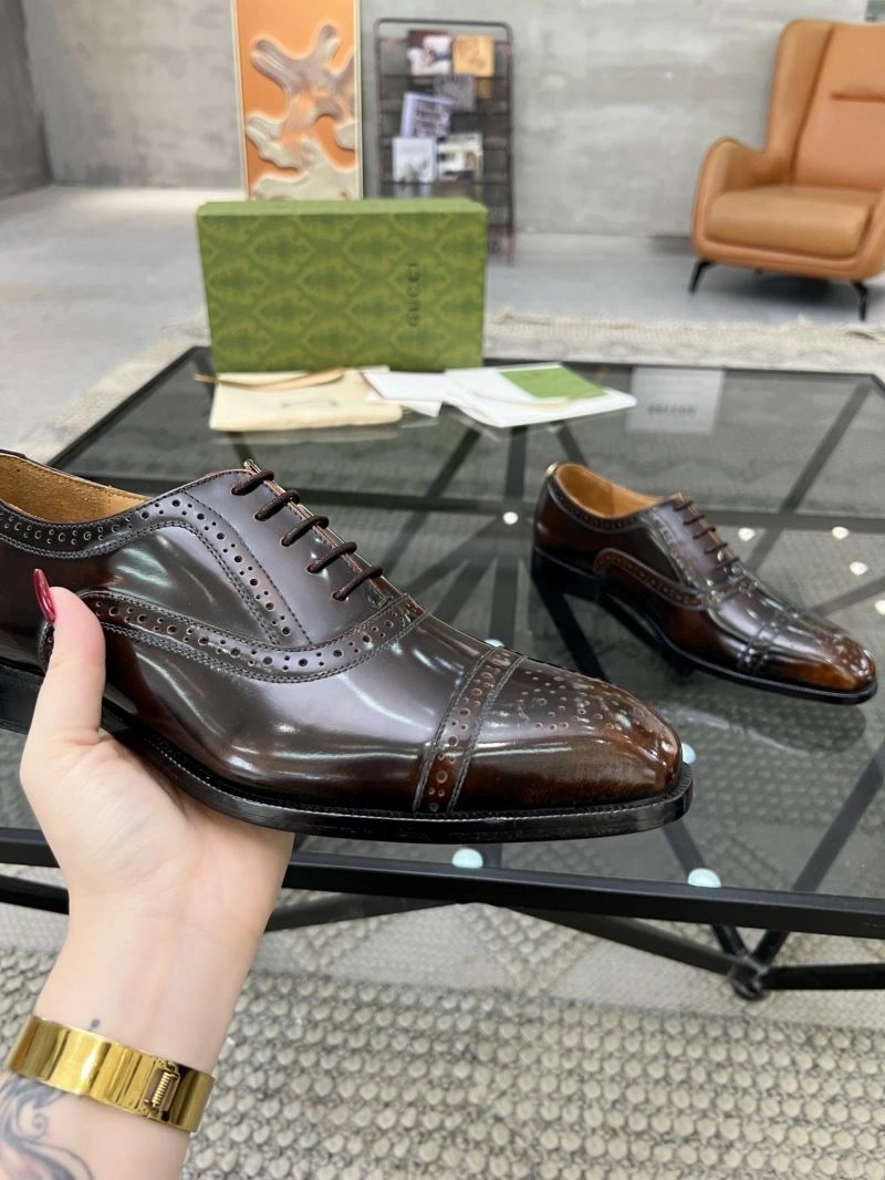 Modern Gxccx Leather Shoes 167229
