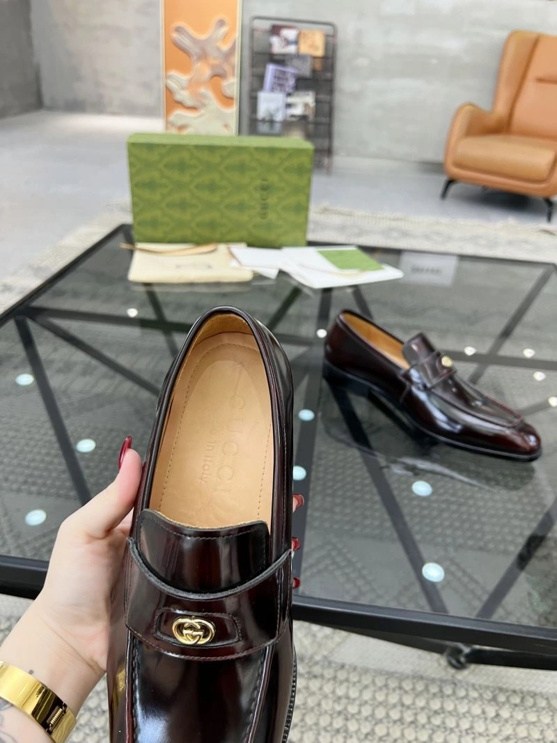 Sophisticated Gxccx Leather Shoes 167228