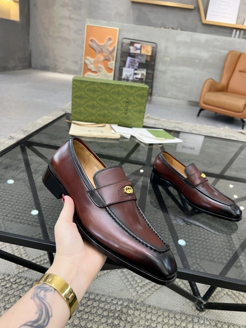 Fashionable Gxccx Leather Shoes 167226