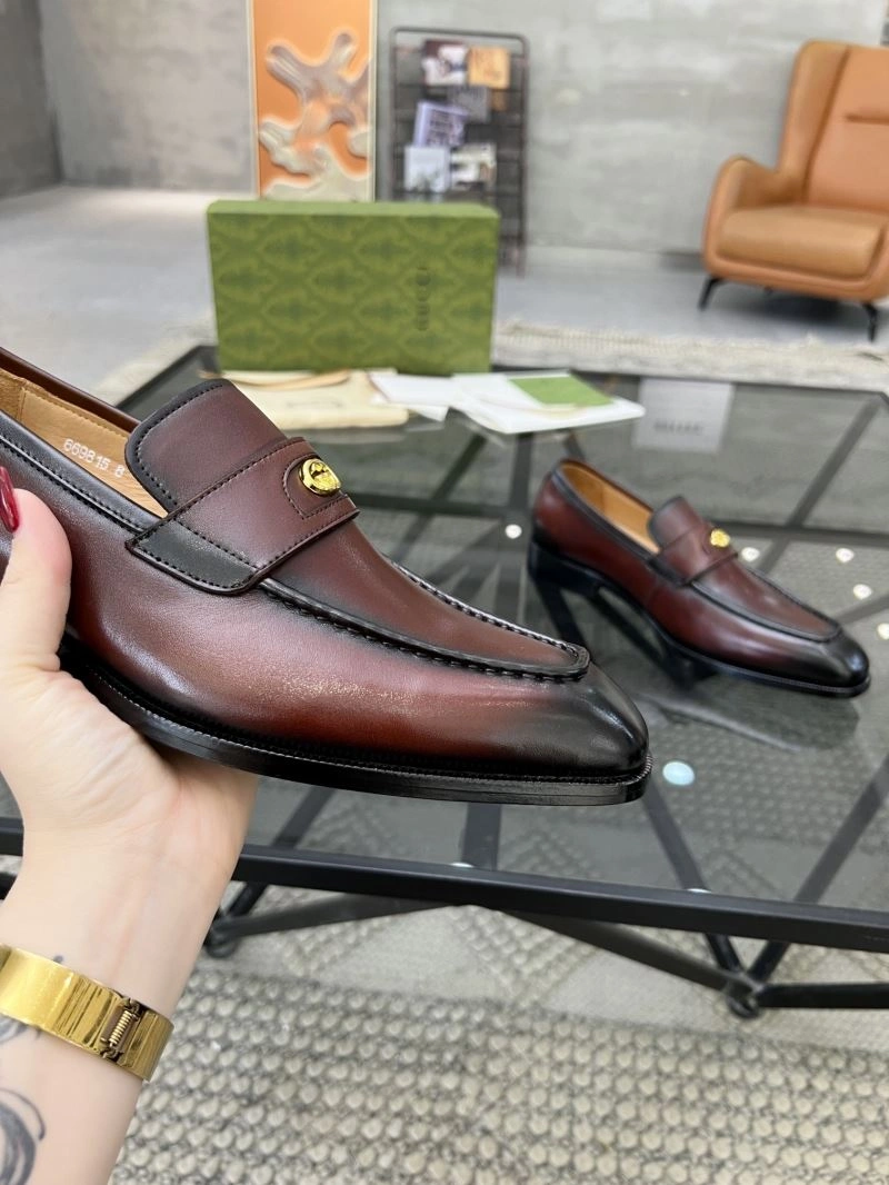 Fashionable Gxccx Leather Shoes 167226