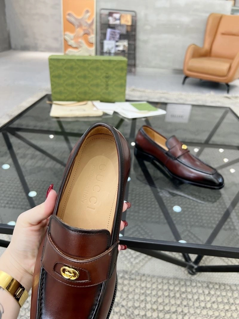 Fashionable Gxccx Leather Shoes 167226