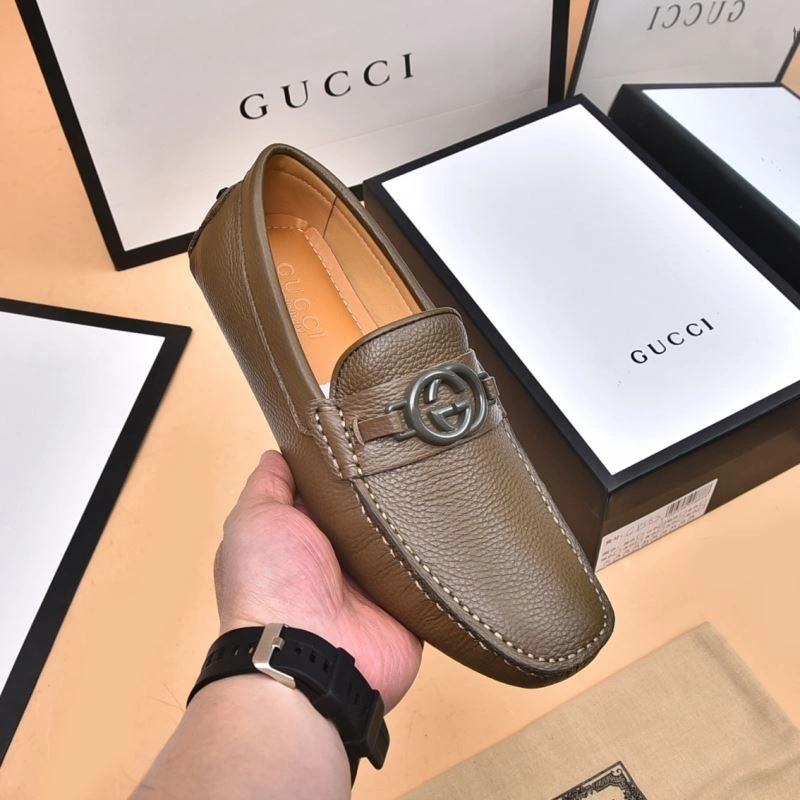 Refined Gxccx Leather Shoes 167220