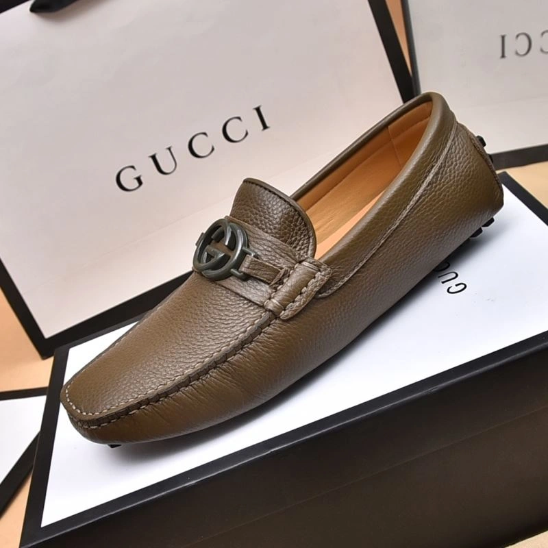 Refined Gxccx Leather Shoes 167220