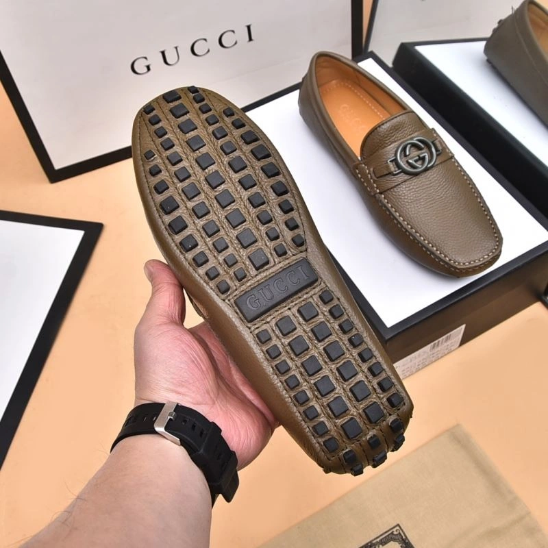 Refined Gxccx Leather Shoes 167220