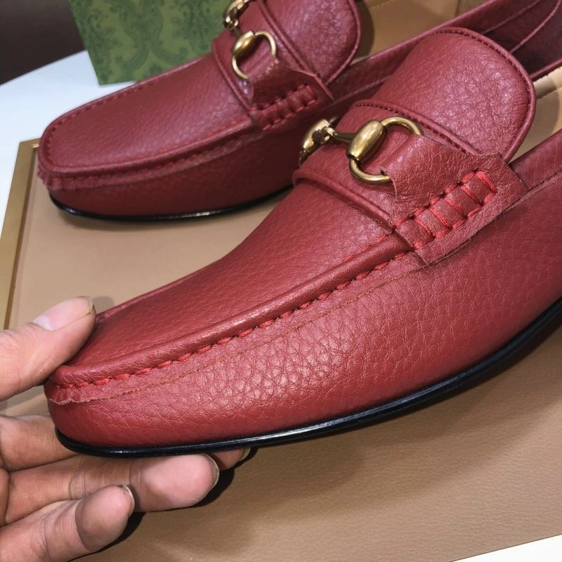 Gxccx Leather Shoes Breathable 167198