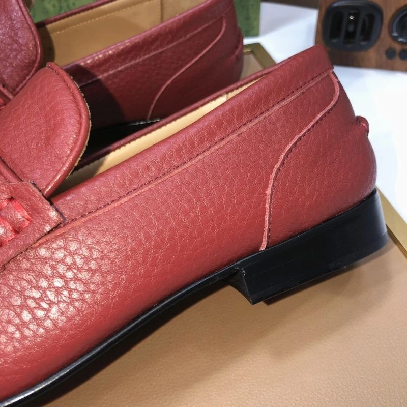 Gxccx Leather Shoes Breathable 167198