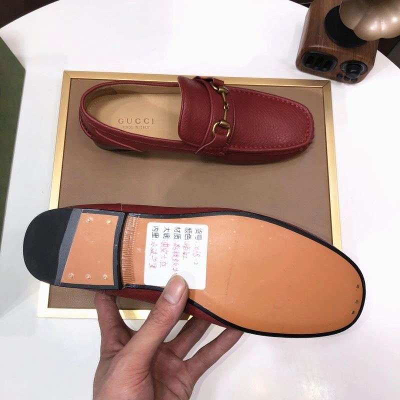 Gxccx Leather Shoes Breathable 167198