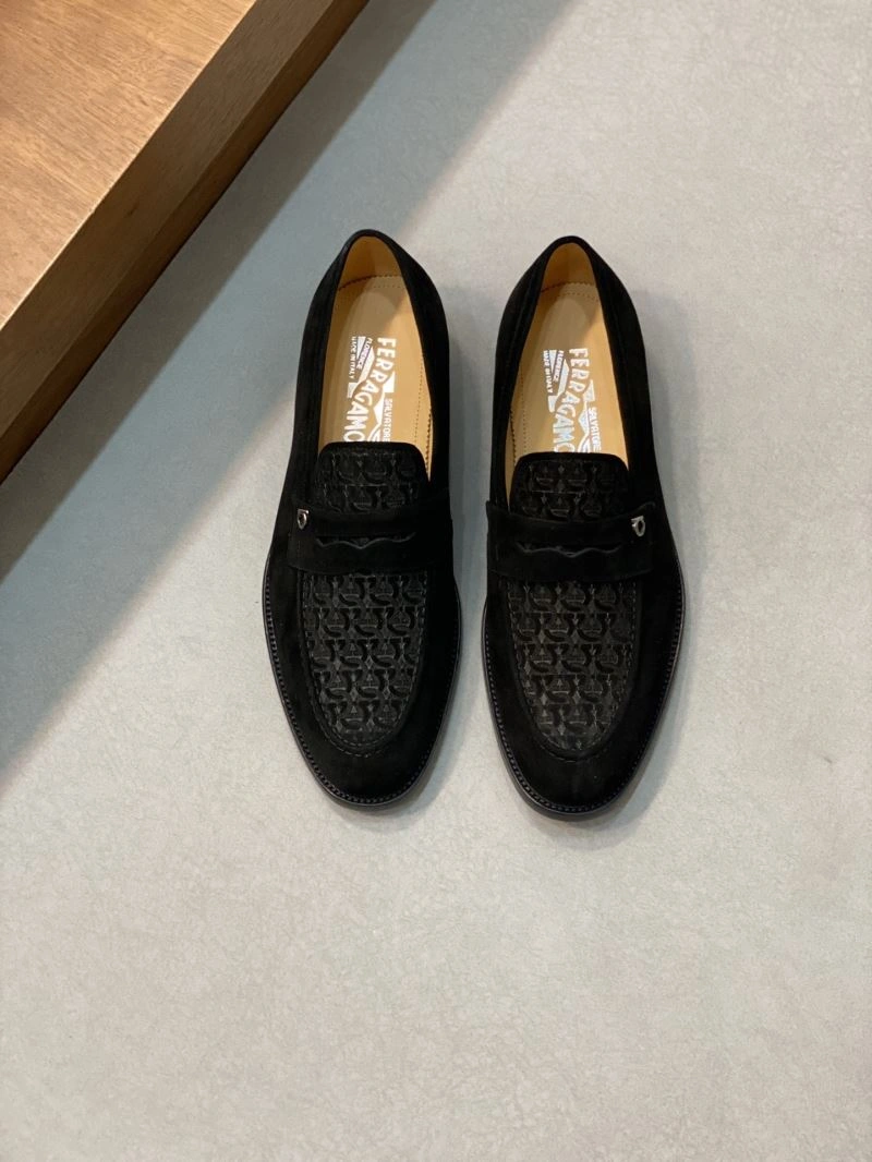 Flexible Fxrrxgamo Leather Shoes 151662