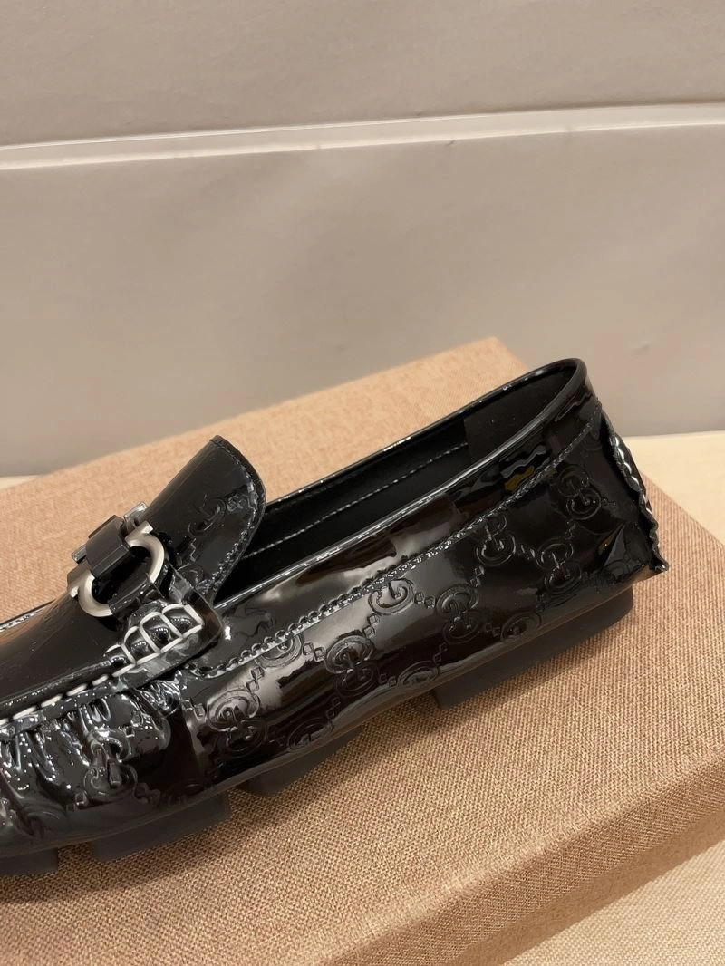 EyeCatching Gxccx Leather Shoes 167166