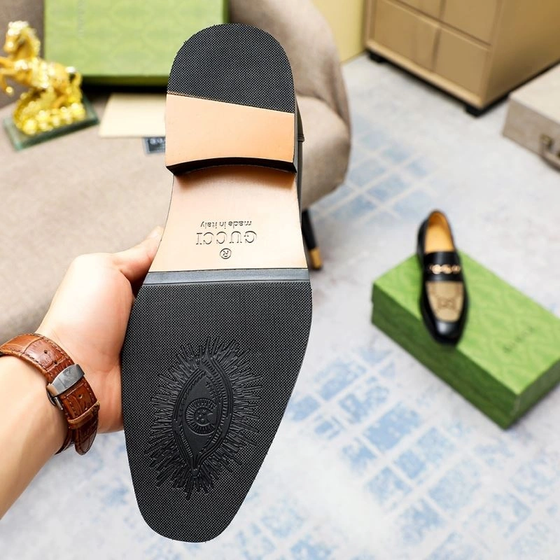 Breathable Gxccx Leather Shoes 167164