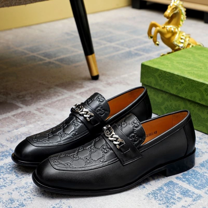 Gxccx Leather Shoes Bright 167163