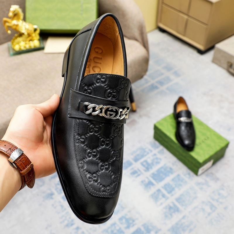 Gxccx Leather Shoes Bright 167163