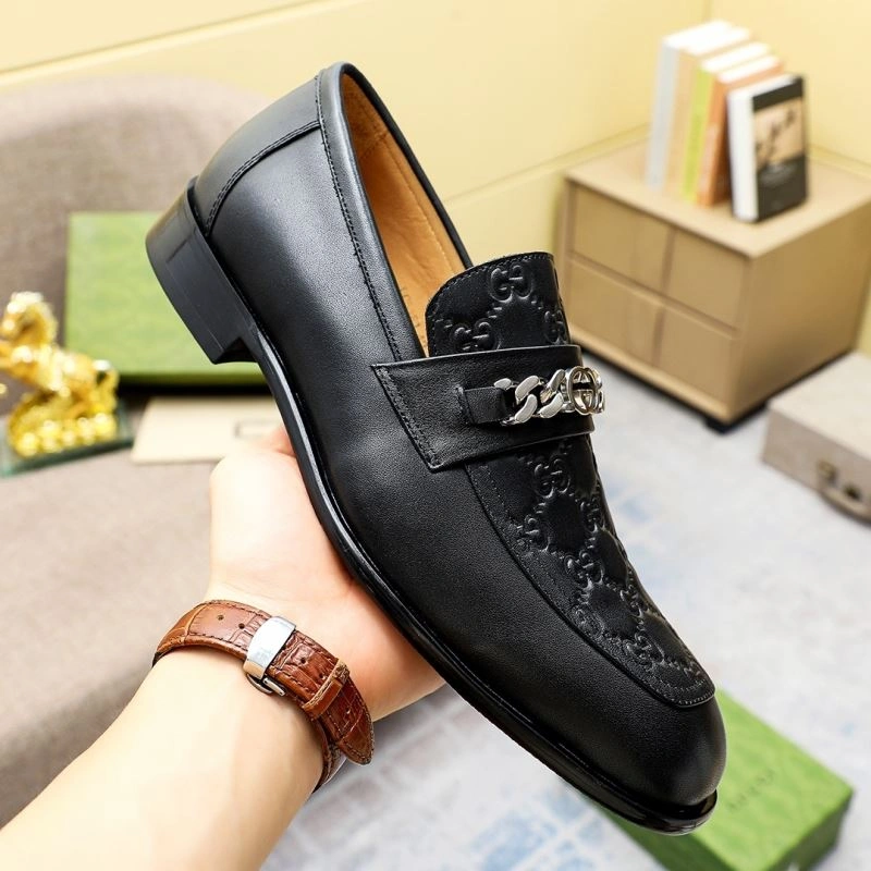 Gxccx Leather Shoes Bright 167163
