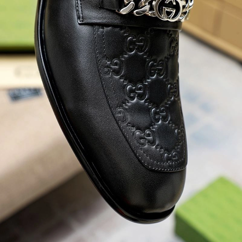 Gxccx Leather Shoes Bright 167163