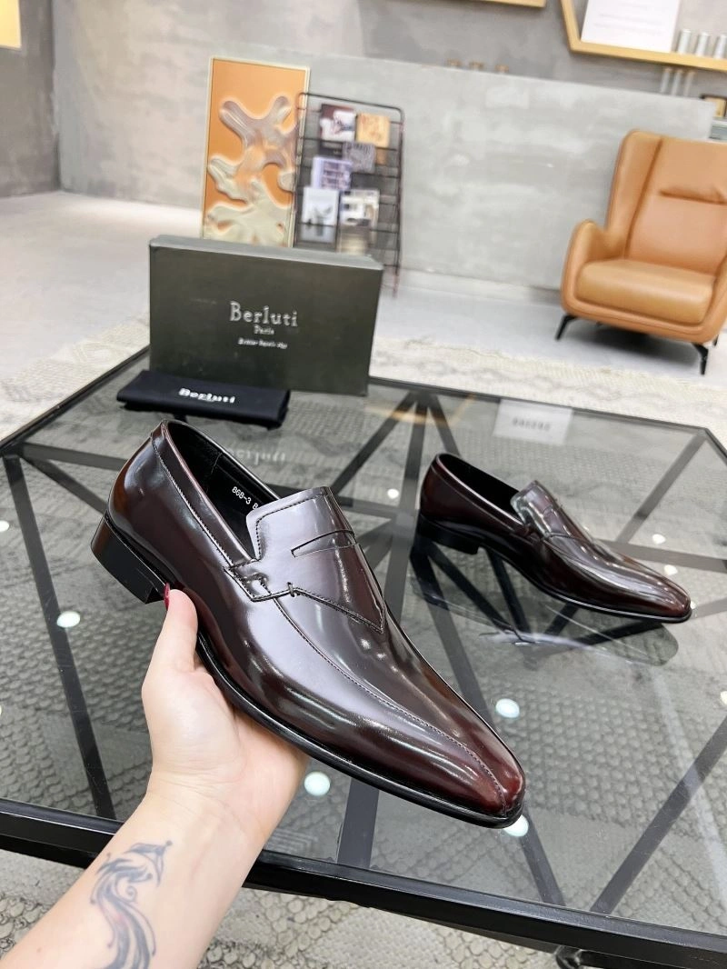 Bxrlxti Leather Shoes Popular 111556