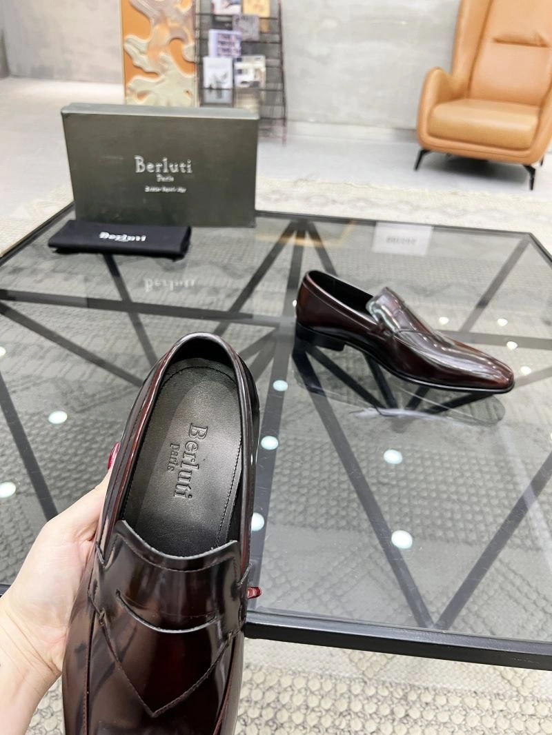 Bxrlxti Leather Shoes Popular 111556