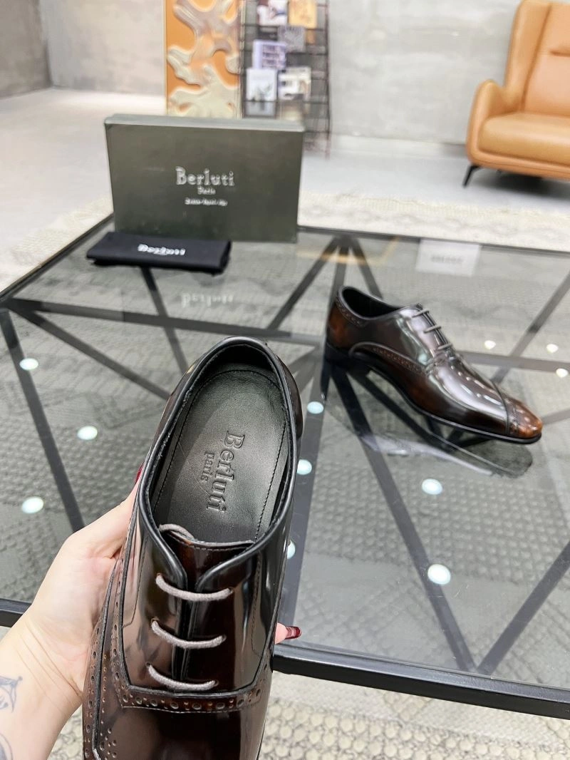 Bxrlxti Leather Shoes Flexible 111564