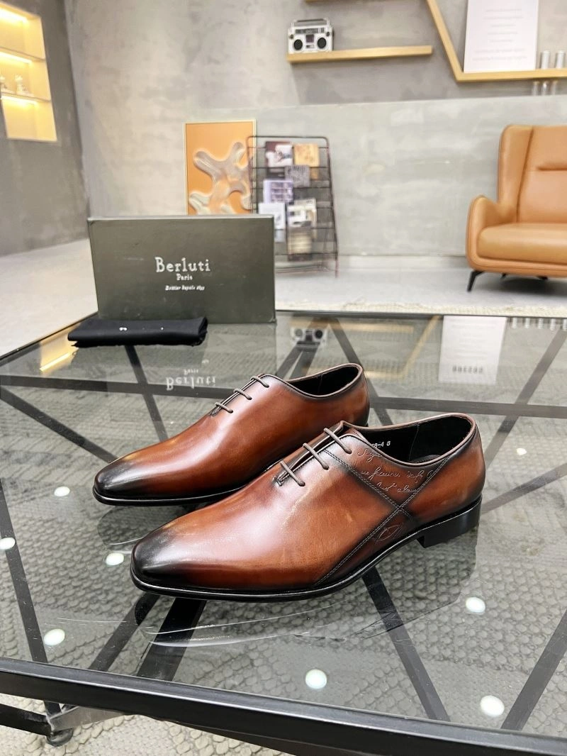 HighQuality Bxrlxti Leather Shoes 111553