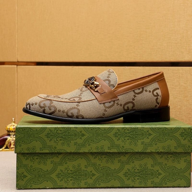 Gxccx Leather Shoes Breathable 167152
