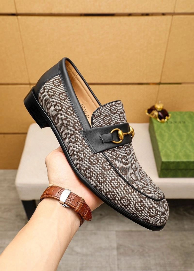 Flexible Gxccx Leather Shoes 167146