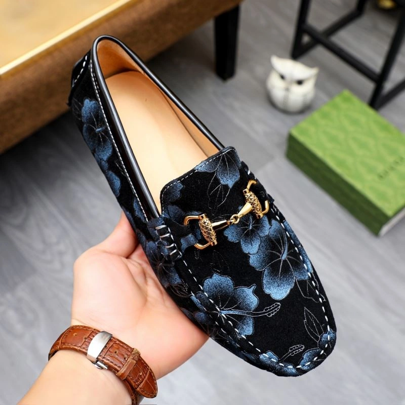 Gxccx Leather Shoes Flexible 167112