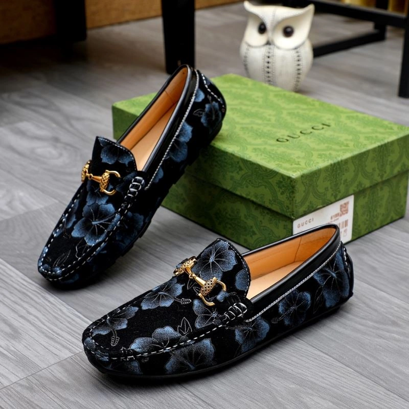 Gxccx Leather Shoes Flexible 167112