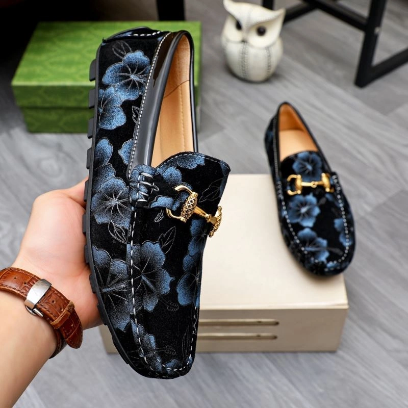 Gxccx Leather Shoes Flexible 167112