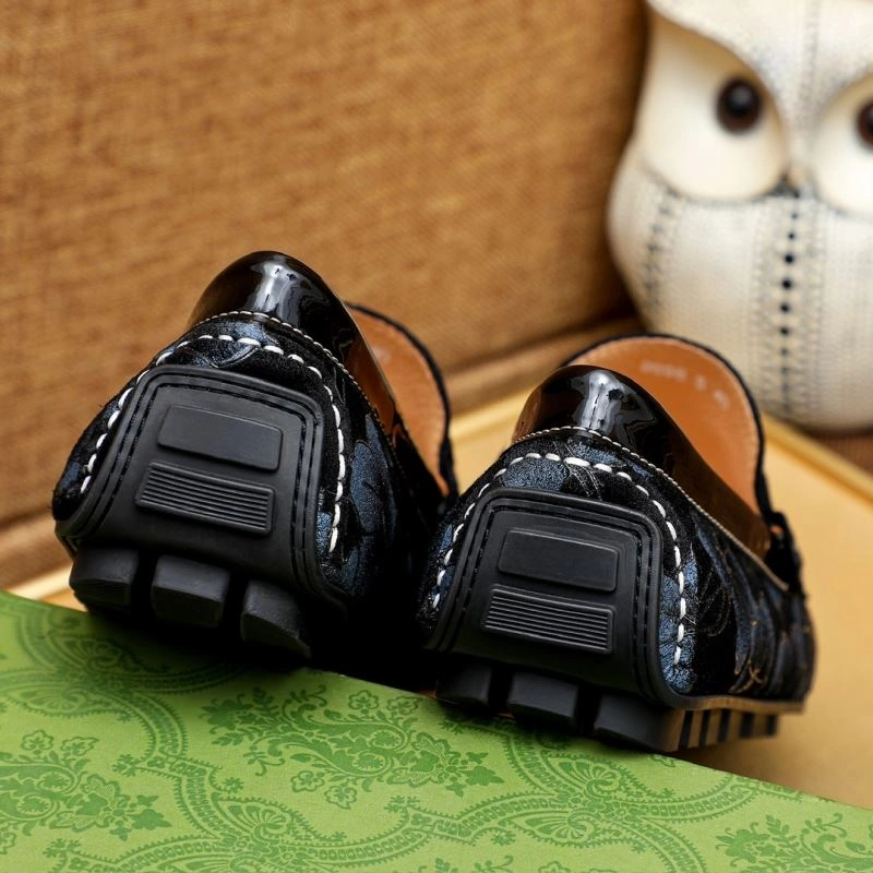 Gxccx Leather Shoes Flexible 167112