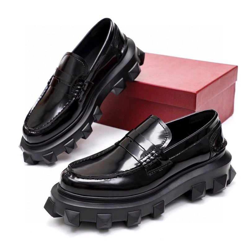 BestValue Vxlxntino Leather Shoes 233450